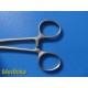 9 x Master Burrows Ochsner Forceps, Curved Fully Serrated 6.25" 1X2 Teeth~23540