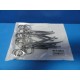 9X PENN, NICO Lentz, IPCO & Ochsner Forceps, Serrated, 1X2 Teeth, 6.5" ~23541