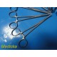 9X PENN, NICO Lentz, IPCO & Ochsner Forceps, Serrated, 1X2 Teeth, 6.5" ~23541