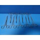 9X PENN, NICO Lentz, IPCO & Ochsner Forceps, Serrated, 1X2 Teeth, 6.5" ~23541