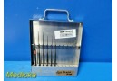 Lot of 6 Richards Assorted Hook & Curettes W/ Storz Instrument Case ~ 23598