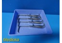 Lot of 4 Sklar Surgical 85-4697 Young Lateral Retractor 8.5" W/ Bin ~ 23604