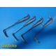 Lot of 4 Sklar Surgical 85-4697 Young Lateral Retractor 8.5" W/ Bin ~ 23604