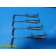 Lot of 4 Sklar Surgical 85-4697 Young Lateral Retractor 8.5" W/ Bin ~ 23604