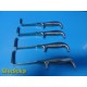 Lot of 4 Sklar Surgical 85-4697 Young Lateral Retractor 8.5" W/ Bin ~ 23604