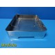Unbranded Surgical Instrument Storage & Sterilization Tray 10" x 9" x 2.5"~23617