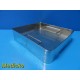 Unbranded Surgical Instrument Storage & Sterilization Tray 10" x 9" x 2.5"~23617