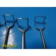 7X B&L Storz V. Mueller SKLAR Middleton & Barnhill Adenoid Curettes ~ 23616