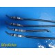 4X Aesculap FF22 Yasargil Spring Hooks for Galea Fixation W/ Case ~ 23680