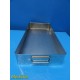 Unbranded Stainless Steel Surgical Instr Sterilization Tray (20x10x3.75) ~ 23756