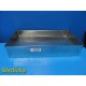 Unbranded Stainless Steel Surgical Instr Sterilization Tray (20x10x3.75) ~ 23756