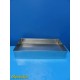 Unbranded Stainless Steel Surgical Instr Sterilization Tray (20x10x3.75) ~ 23756