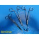 3X B&L Storz N6120 Clair Thompson Forceps & N5056 Nasal Septum Scissors ~ 23762