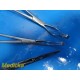 3X B&L Storz N6120 Clair Thompson Forceps & N5056 Nasal Septum Scissors ~ 23762