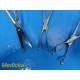 3X B&L Storz N6120 Clair Thompson Forceps & N5056 Nasal Septum Scissors ~ 23762