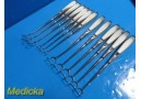 12X B&L Storz Middleton Vogel & Barnhill (Size 4-1) Assorted Curette ~ 23785
