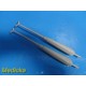 2X Unbranded Electrocautery Barnhill Adenoid Curettes (Size 4 & 3) ~ 23786