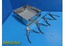 4X Zimmer 3350-02,3350-04 Storz N1950 Schlesinger Kerrison Ronguer W/ Tray~23835